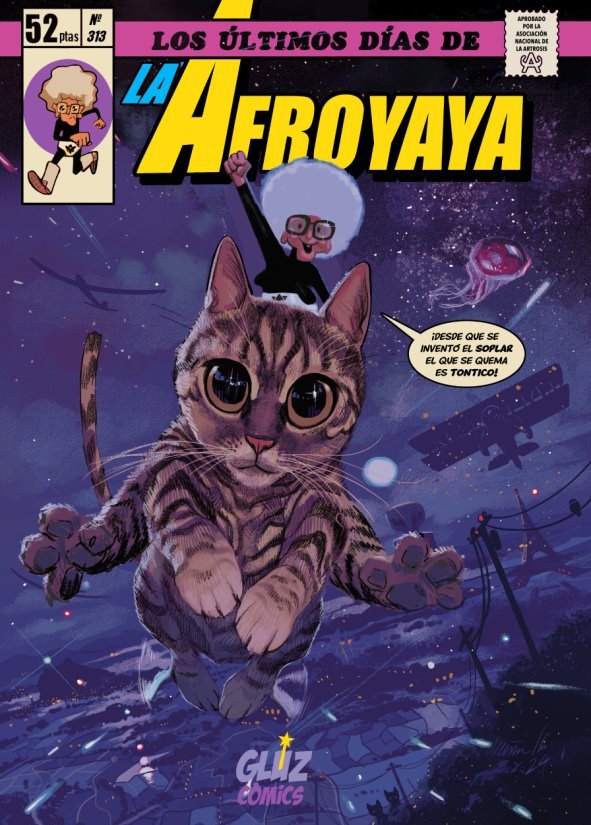 Portada del comic de Los últimos días de la Afroyaya
